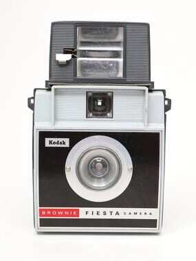Vintage Kodak Brownie Fiesta Camera with Flashholder Toronto Canada 127 Film